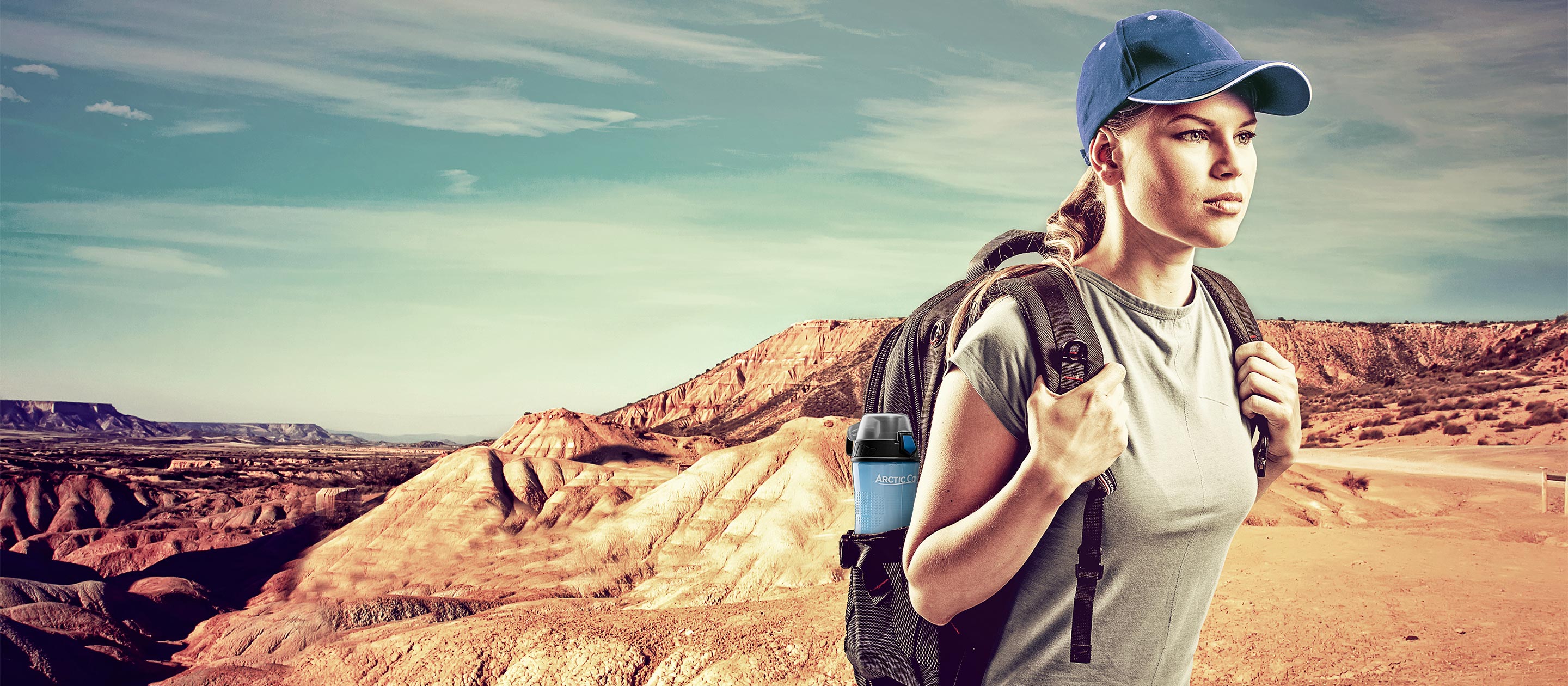 Photo: Woman exploring Grand Canyon